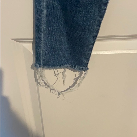 JustBlack Distressed Raw Hem Skinny Jeans - Picture 5 of 5